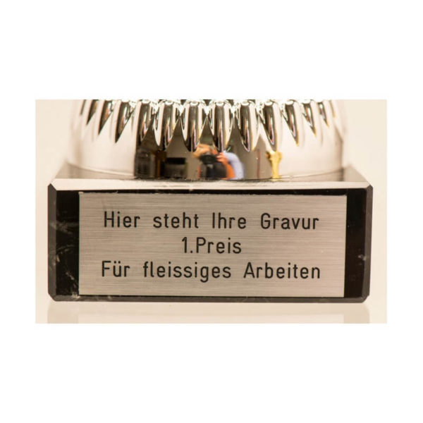 Pokal Schwarz-Silber Art.Nr. M9970