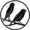 Emblem Kanarienvögel