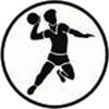Emblem Handballspieler