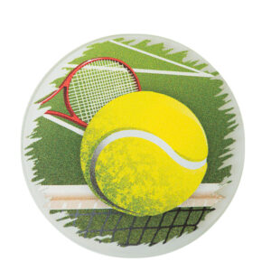 Glasemblem Tennis-0