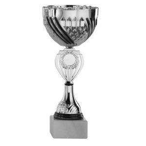 Pokal Silber mit Schwarz Art.Nr. RS463-0