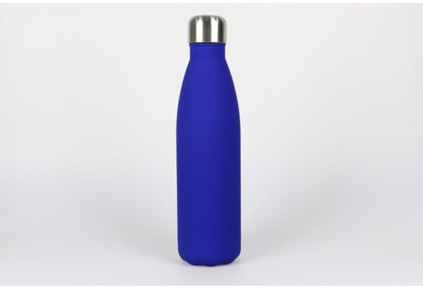 Thermo Trinkflasche dunkelblau soft, 500ml